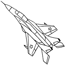 Airplane Color Page Jet 1 Airplane Coloring Pages Coloring Pages Online Coloring Pages