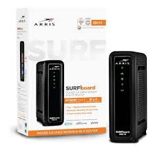 This high speed docsis ® 3.0 cable modem gives up to 680mbps‡ download speed for. Arris Surfboard 16x4 Docsis 3 0 Wi Fi Cable Modem Model Sbg10 Black Target