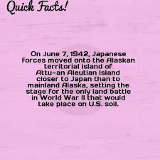 Test what you know about blooms and blossoms now! Quick Fact On June 7 1942 Japanese Forces Moved Onto The Alaskan Facts Wtf Fun Facts Fun Facts