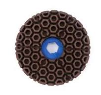 Honeycomb resin edge chamfering wheel with snail lock for ...