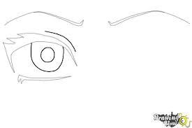 Anime eyes reflections and pupils line drawing. How To Draw Anime Eyes Step By Step Drawingnow