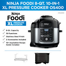 Cleaning your ninja slow slow cooker. Ninja Foodi 10 In 1 8 Quart Xl Pressure Cooker Air Fryer Multicooker Stainless Os400 Walmart Com Walmart Com