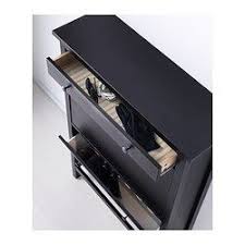 Hemnes Shoe Cabinet With 2 Compartments Black Brown 35x50 Ikea Shoe Cabinet Hemnes Shoe Cabinet Hemnes