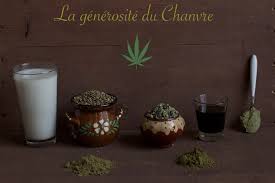 Idées de repas, menus et recettes des gourmets. Chanvre Bienfaits Graine Huile Poudre Farine Beurre