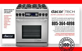 From sub zero to dcs, we can repair your appliance with the top rated service at some of the lowest prices in the industry! Santa Barbara Dacor Range Oven Service Facebook