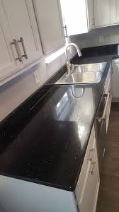 Linville performed a beautiful job refurbishing our kitchen cabinets, moving out our old nasty 24 double oven, added more cabinets, were prompt, professional and displayed a very good work ethic. Silestone Stellar Night Quartz The Perfect Slab To Top White Cabinets Kitchen Room Design Kitchen Design Kitchen Renovation