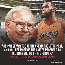 Hot warren buffett lebron james Outlet
