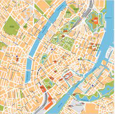 Explore travel map of copenhagen to get information about road maps, travel routes, copenhagen city map and street guides of copenhagen at times of india travel. Copenhagen Vector Map Vector World Maps