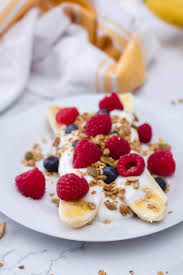 Banana Split Sante En 2020 Banana Split Bon Petit Dejeuner Alimentation