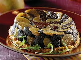 Recette De Tarte Tatin Au Boudin Noir Et Poires Recette Boudin Noir Recettes De Cuisine Recette