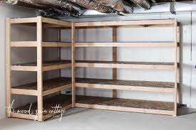 Pete build the ultimate diy 2x4 shelving for basement storage for around $80 and minimal cuts. Diy Basement Shelving The Wood Grain Cottage