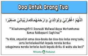 Doa Untuk Orang Tua Bacaan Arab Latin Dan Artinya Lengkap