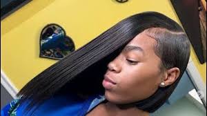 We did not find results for: Side Part Blunt Cut Bob Quick Weave Hair Style