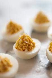 Adorable Deviled Quail Eggs Quail Eggs Egg Calories Canapes Recipes