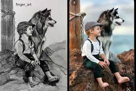 Check spelling or type a new query. Draw Realistic Pencil Sketch Of Your Dog Cat Or Any Animal By Finger Art Fiverr