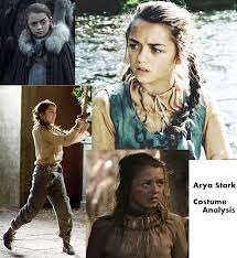 At the end of last season, arya stark turned up in westeros. Costumes Of Arya Stark In Season 1 Of Game Of Thrones Game Of Thrones Arya Stark Stark