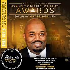 🔷🔷🔷MONDAY MORNING🔷🔷🔷 Dr. C Chandon Carter is an entrepreneur,  philanthropist, and change agent. He is very intentional about using his  gift for good. Born into humble beginnings that exposed him to the
