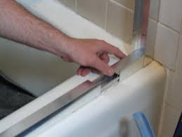 Painter's tape can help step 6. How To Replace A Shower Door How Tos Diy