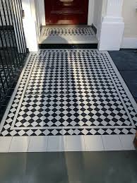 Check spelling or type a new query. Black And White Victorian Mosaic Tile Path London London Garden Design