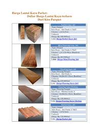 Harga parket kayu jati parket kayu jati type; Harga Lantai Kayu Parket Building Technology Building Engineering