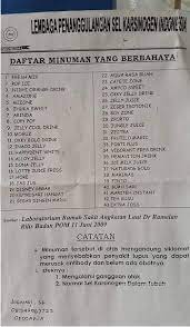 Lien, orangtua siswa sekolah tersebut, mengunggah foto yang diperoleh dari sekolahan anaknya itu. Ini Daftar Minuman Ringan Yang Berbahaya Stop Belikan Untuk Anak Anda Gudang Artikel Dan Informasi