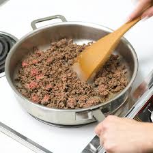 Once the time has finished, manually release. How To Brown Ground Beef In An Instant Pot Skillet Or Oven Better Homes Gardens