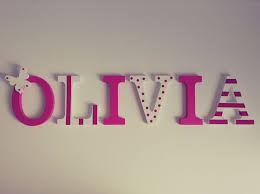 Letras De Madera Pintadas A Mano Letras De Madera Pintadas Letras De Madera Decoracion Letras Madera