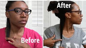 3 Month Growth Challenge Results Virgin Hair Fertilizer Scalp Massages Formula D G Y Virgin Hair Fertilizer Hair Fertilizer Relaxed Hair Growth Journey