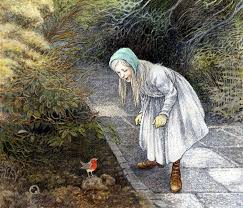 From The Secret Garden By Frances Hodgson Burnett Full Color Illustrations By Inga Moore Secret Garden Book Garden Illustration Illustration
