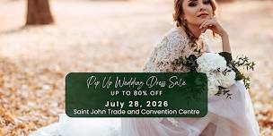 Saint John Pop Up Wedding Dress Sale