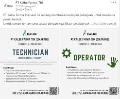 Jadi pelanggan bisa tetap aman dengan di rumah saja. Cara Apply Lowongan Kerja Pt Kalbe Farma Tbk Cikarang Via Online Random Email Loker
