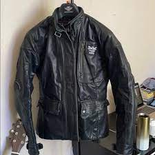 Triumph Jackets Coats Triumph Barbour Womens Leather Jacket Poshmark