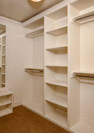 If your closet is packed with shoes and clothes, it may be time for closet shelves. Solid Foundation Base For A Custom Closet Wood Closet Shelves Closet Shelves Bedroom Closet Shelves