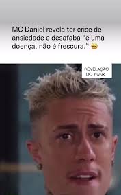 MC Daniel revela ter crise de ansiedade e desafaba "é uma doença, não ...