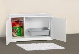 Add a hinge to the cutout for a cat door (image 2). Top 10 Ingenious Ways To Hide Your Cat S Litter Box