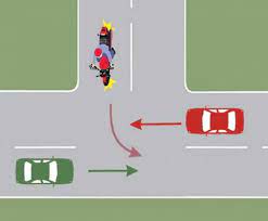 Între cele două autoturisme s a creat o situație de egalitate ambele venind de pe drumuri fără prioritate. Prioritatea Atomic Drive