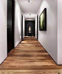 Wonderful Design Ideas Of A Narrow Corridor In City Apartments My Desired Home Wood Doors Interior Corridor Design Hallway Decorating