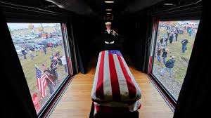 Bush's funeral on december 5th there was odd occurrences that really was missed by many in attendance or watching on tv. In Pictures A Nation Mourns The 41st President George Hw Bush