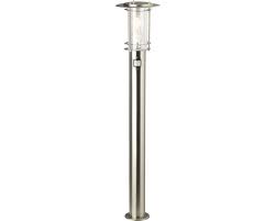 Relié à votre système d'éclairage, il se. Lampadaire Exterieur York Acier Inoxydable 1 X 60 W E27 H 400 Mm Avec Detecteur De Mouvements Acheter Sur Hornbach Ch