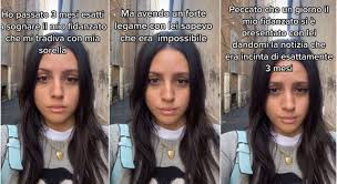 Sogna che il fidanzato la tradisce con la sorella, dopo 3 mesi lei gli dice  che è incinta di lui