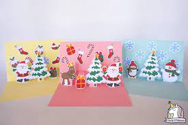 To make this type of #diy christmas cards, crafting hours will assist you in every stage of this crafting process. Diy Christmas Pop Up Card For Kids