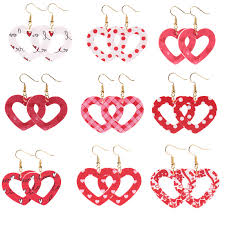 Unfollow valentine gift to stop getting updates on your ebay feed. Love Heart Pendant Hollow Pu Leather Earrings New Dangle Earrings For Women Valentine S Day Gift Wholesale Valentine Earrings Drop Earrings Aliexpress