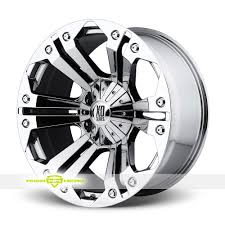 Black And Chrome 8 Lug Wheels Xd Series Xd778 Monster Chrome Wheels For Sale Xd Series Xd778 Monster Rims And Tires Chrome Wheels Wheel Rims Custom Wheels