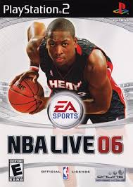 Nba Live 06 Playstation 2 On The Cover Dwayne Wade Miami Heat Nba Live Nba Live Mobile Hack Nba