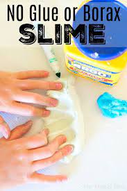 Heat up 1 cup of water, but do not let it boil or simmer. How To Make Slime Without Glue The Typical Mom