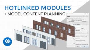 Bimeye can not handle archicad hotlink modules and revit xrefs inside a project. How To Use Archicad Hotlinked Modules For Building Model Content Plans Youtube