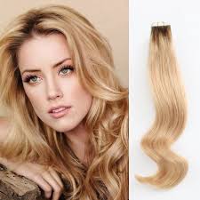 As a simple rule of thumb, roots can be touched up at any time if they are noticeable. Amazon Com Abh Amazingbeauty Hair Dark Roots Blonde Hair Extensions Pre Taped Two Sided Tape On Real Remy Hair Skin Weft 20 Pieces 50 Grams Dirty Blonde With Chocolate Brown Base