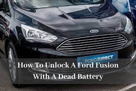 We also show how to start the ve. How To Unlock A Ford Fusion With A Dead Battery