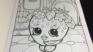 There are a lot of coloring pages for kids on our website my coloring pages, for example: Coloring Time Episode 6 Shopkins Strawberry Kiss Speed Coloring Page With Markers Youtube