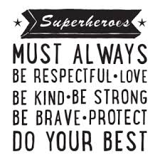 Inspirational quotes from fictional characters. Superhero Rules Wall Quotes Decal Wallquotes Com